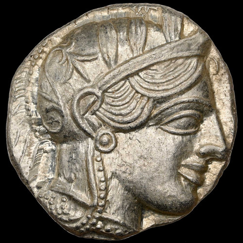 NGC MS 5/5 - 4/5 440-404 BC Ancients ATTICA Athens AR tetradrachm (25mm, 17.23, 1h)