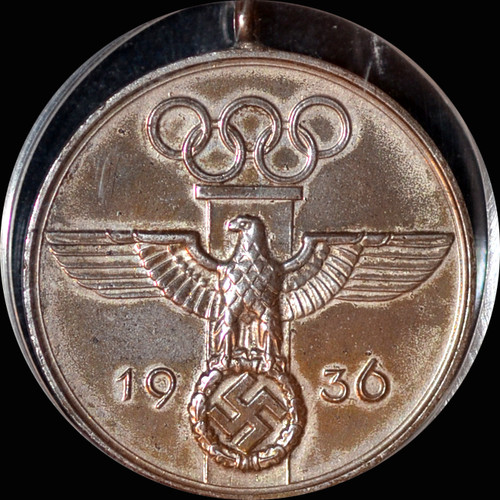 SP62 1936 Germany Third Reich Olympics Berlin Helpers Medal / Order