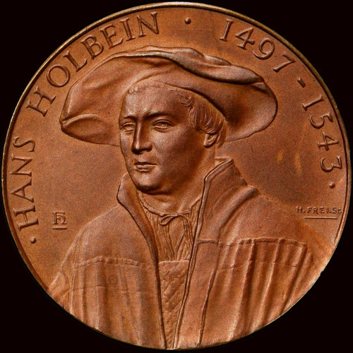 SP64 1897 Switzerland "400th Anniversary of Birth of Hans Holbein" Medal