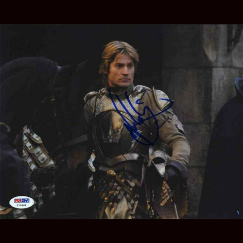 Certified Nikolaj Coster-Waldau Game Thrones Autographed Signed 8x10 Photo