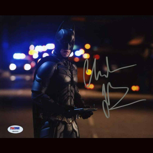 Certified Christian Bale The Dark Knight Batman Autographed Signed 8x10