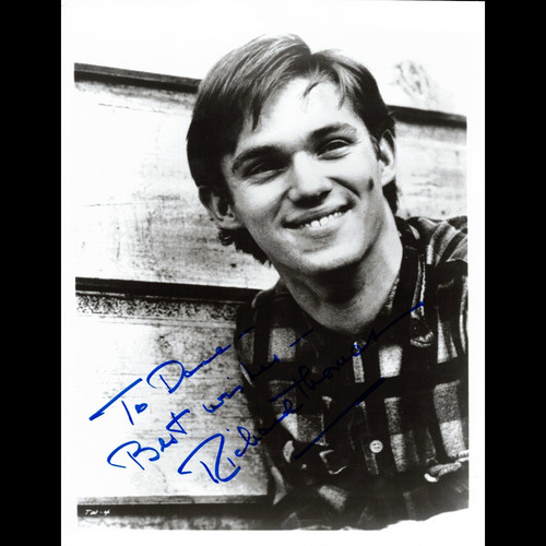 Richard Thomas Autographed / Signed 8x10 B&W Photo Vintage Signature