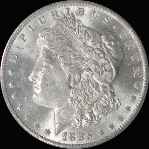 PCGS MS63 1885-O Morgan Dollar #2