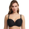 Black Chantelle EasyFeel Norah Sweetheart T Shirt Bra