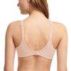 Back of the golden beige Chantelle EasyFeel Norah Sweetheart T Shirt Bra