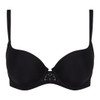 Black Chantelle EasyFeel Norah Sweetheart T Shirt Bra