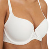 Detailing to the pearl Chantelle EasyFeel Norah Sweetheart T Shirt Bra
