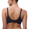 Back of the ultramarine Chantelle EasyFeel Norah Sweetheart T Shirt Bra