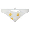 Daisy embroidery on the Chantelle Pulp Lush Brief