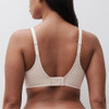 Back of the pearl Chantelle Norah Full Coverage Spacer T-Shirt Bra