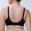 Black Chantelle Norah Full Coverage Spacer T-Shirt Bra back