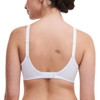 Back of the white Chantelle EasyFeel Marilyn Full Cup Bra