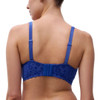 Back of the sailor blue Chantelle Pulp Girls Plunge Bra