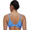 Back of the Chantelle EasyFeel Norah Non-Wired Bra in Antoinette Blue