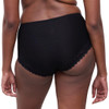 Back of the Black Chantelle Sublime High Waist Brief Knicker