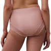 Back of the Authentic pink Chantelle Sublime High Waist Brief Knicker