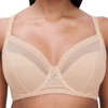 Golden beige Chantelle Romance Underwired Full Cup Bra