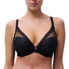 Black Chantelle Romance Plunge T-Shirt Bra