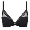 Chantelle Romance Plunge T-Shirt Bra in black