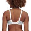 Back of the white Chantelle Pulp Play Covering T-Shir Bra
