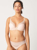 Golden beige Chantelle Festivite Plunge T-Shirt Bra