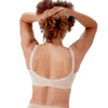 Back of the Berlei Classic Non Wired Total Support Bra - Nude colour
