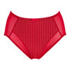 Berlei Beauty Stripe Deep Brief - Passion Red