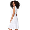 Side of the LingaDore Beach Dress - White