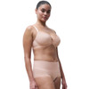 Chantelle Belle Smoothing High Waist Short Knicker - Dusky Pink
