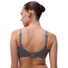 Back of the slate grey Chantelle Hedona Moulded Bra Back of the slate grey Chantelle Hedona Moulded Bra