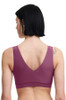 Back of the tannin Chantelle Soft Stretch Padded Crop Top