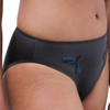 Detail to the Twilight Blue Chantelle Hedona Brief Knickers
