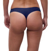 Back of the Chantelle Soft Stretch Thong Knicker -Ultramarine blue