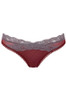 Passionata Brooklyn Tanga knicker in fig/chestnut