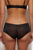 Back of the black Gossard Glossies Short Knicker