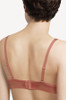 Back of the Passionata Rhythm T Shirt Bra in Rose Canyon