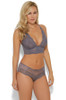 Gossard Superboost Lace Short Knicker and bralet in platinum