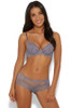 Gossard Superboost Lace Short Knicker and push up bra in platinum