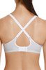 Crossed straps on the Berlei Electrify Mesh Padded Sports Bra