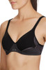 Side aspect of the Berlei Electrify Mesh Padded Sports Bra in black