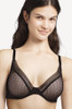 Black Passionata Manhattan Plunge T Shirt Bra