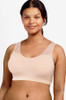 Chantelle Soft Stretch Lace Padded Crop Top - Golden Beige