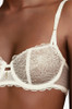 Milk white Chantelle Waltz Balcony Bra