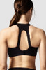 Back of the black Chantelle Non Wired High Impact Sports Bra