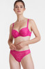 Tanga and Aubade Rosessence Moulded Half Cup Bra - Fuchsia
