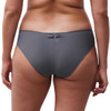 Back of the fancy grey Chantelle Fleurs Brazilian Brief Knicker
