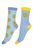 Pretty Polly Sunflowers Bamboo Socks For Women - 2 Pairs