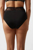 Back of the black Chantelle True Lace High Waisted Knicker