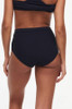 Back of the black Chantelle Cotton Comfort High Waisted Brief Knicker