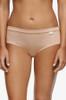 Dusky Pink Chantelle Cotton Comfort Knicker Shorts